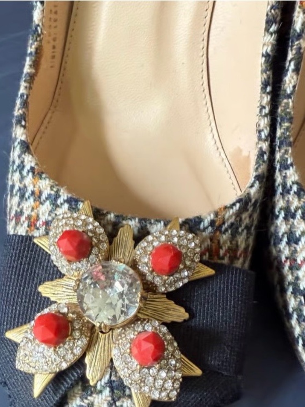 J.Crew Jeweled Pumps